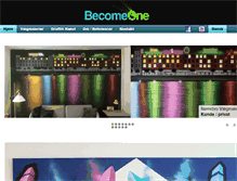 Tablet Screenshot of becomeone.dk